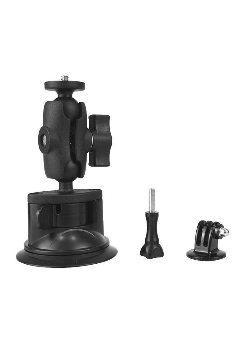SYOSI - Camera Car Windshield Suction Cup Mount Compatible with for GoPro Hero 10 9 8 7 6 5 Black 4 Session Insta360 for AKASO Campark DJI OSMO Action YI Action Camera Car Dash Cameras - Image 1