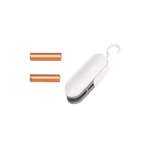 GITGRNTH Mini Bag Sealer, Portable Heat Vacuum Sealers, Plastic Bags Sealer, Chip Bag Sealer, 2 in 1 Handheld Heat Seal and Cutter Mini Food Sealer For Plastic Bags - Image 1