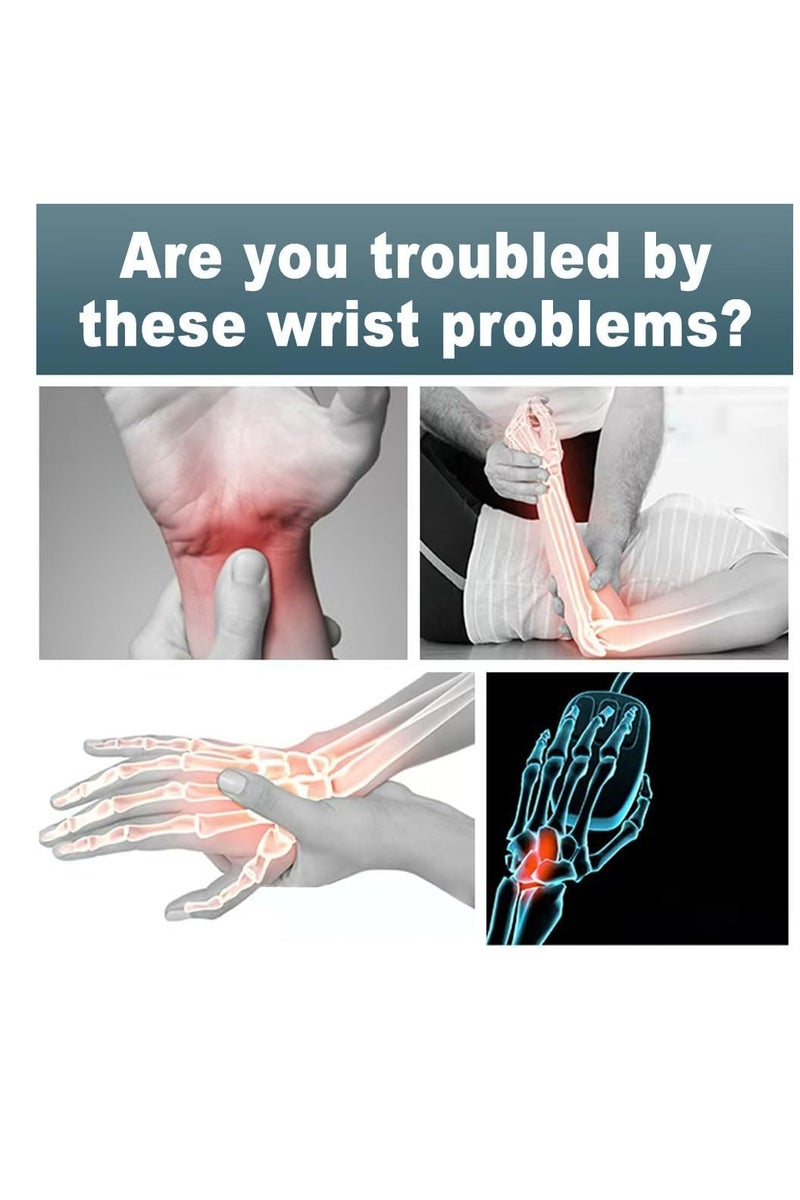 Wrist Rest Cute Gel Wrist Pad Soft Ergonomic Wrist Pillow Small Mat Relief Hand’s Pain with Anti-Slip Base for Office Home Computer Laptop Notebook Mouse Keyboard (Black) - Image 2