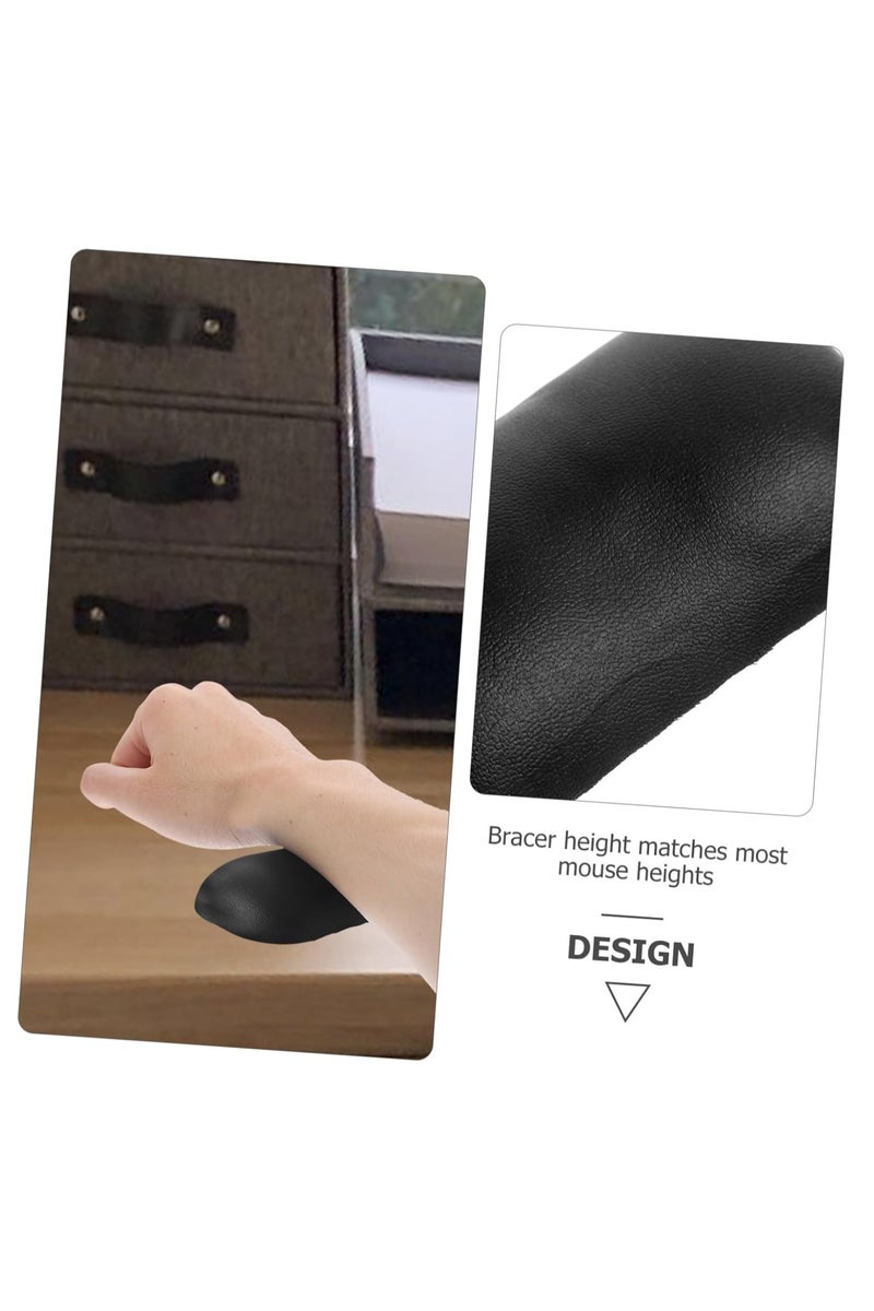 Wrist Rest Cute Gel Wrist Pad Soft Ergonomic Wrist Pillow Small Mat Relief Hand’s Pain with Anti-Slip Base for Office Home Computer Laptop Notebook Mouse Keyboard (Black) - Image 3