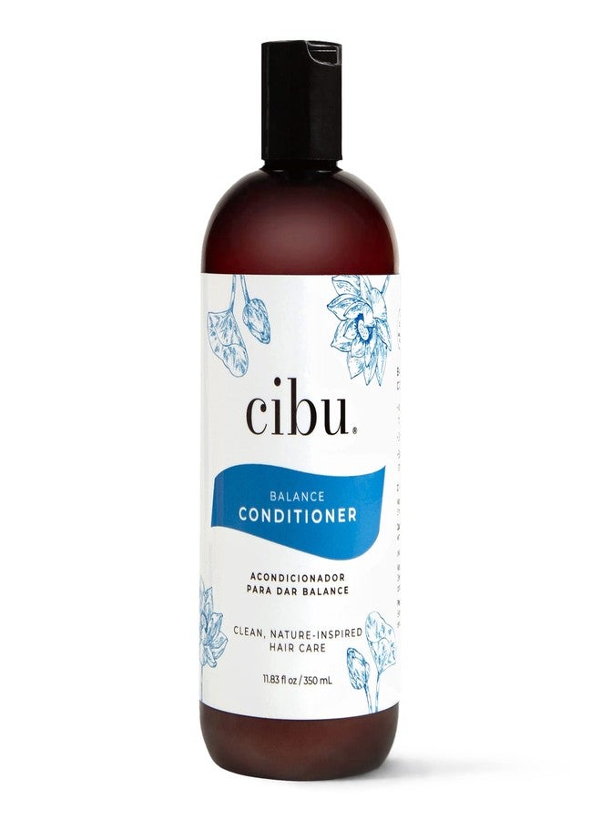 CIBU Balance Conditioner 30063 Nutrient-Rich Formula Moisturizes, Strengthens & Repairs Dry Hair | Sulfate-Free For All Hair Types/Textures | Gentle For Daily Use for Clean, Healthy Shine 11.83oz - Image 1