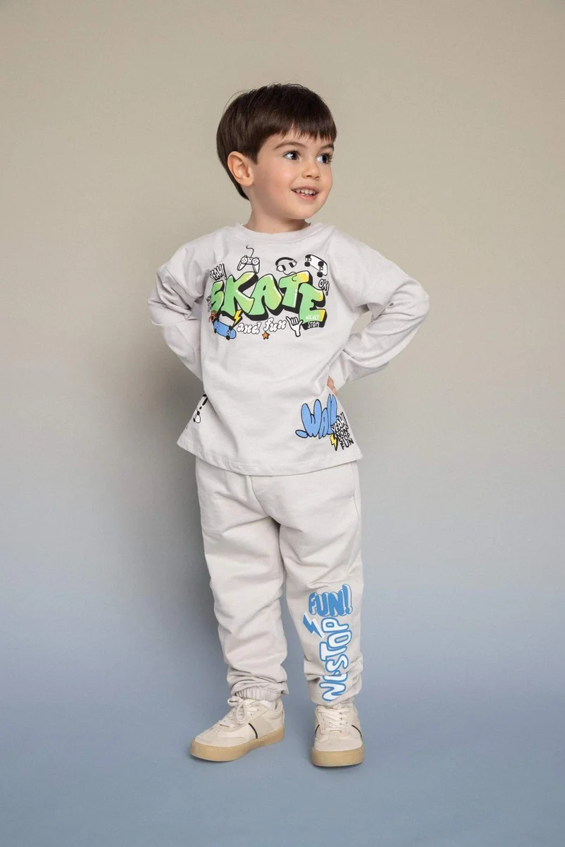 DeFacto Baby Boy Regular Fit Long Sleeve T-Shirt