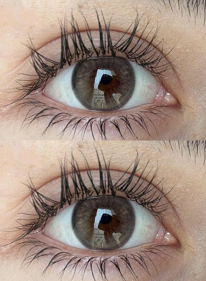 سيدة جديدة عدسات لاصقة ملونة رمادية من فريش ليدي للاستخدام السنوي - Image 3