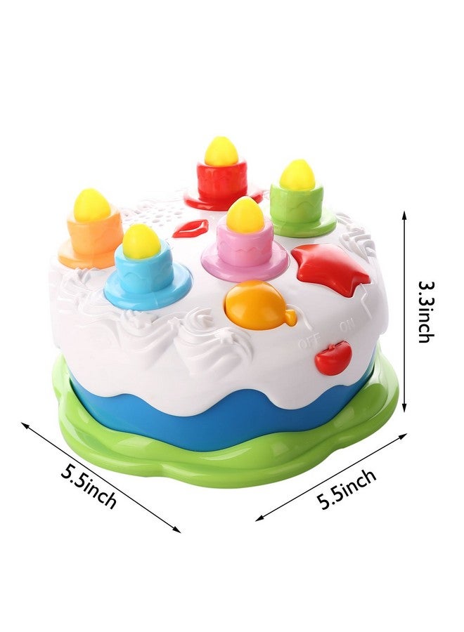 Love&Mini Baby Birthday Cake Toy With Candles Music Toy For 2 3 4 5 Years Old Toddler Christmas Gift - Image 3
