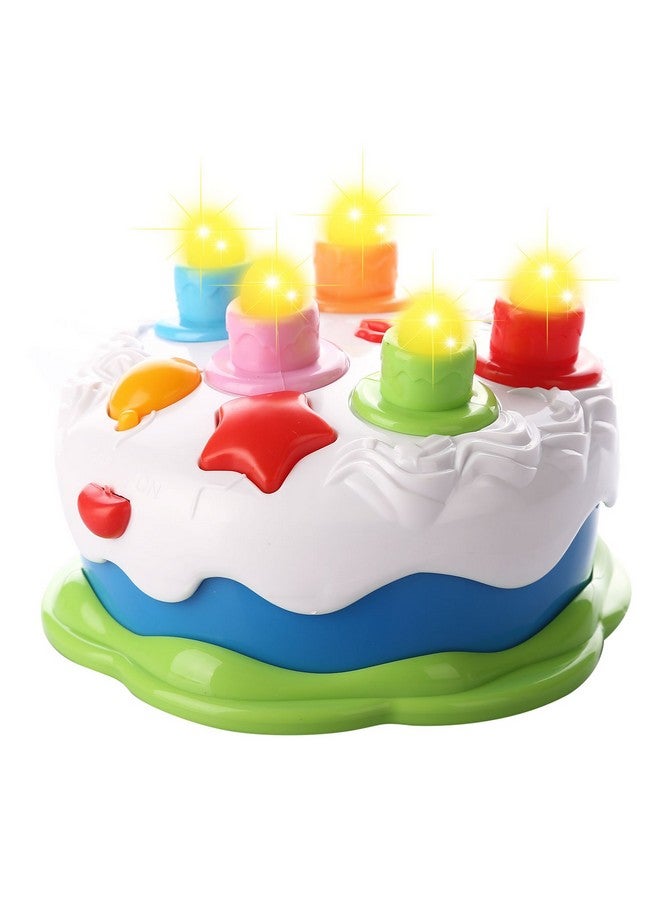 Love&Mini Baby Birthday Cake Toy With Candles Music Toy For 2 3 4 5 Years Old Toddler Christmas Gift - Image 1