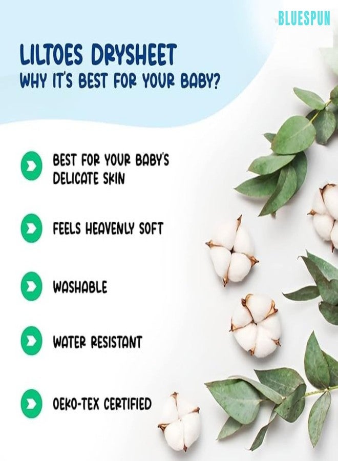 BLUESPUN Reusable Cloth Diapers for New Born Baby | Washable Baby Diaper for 0-3 Years | Free Size Diaper Pants | Breathable Cotton Cloth Diapers (Pack of 8) - Image 3