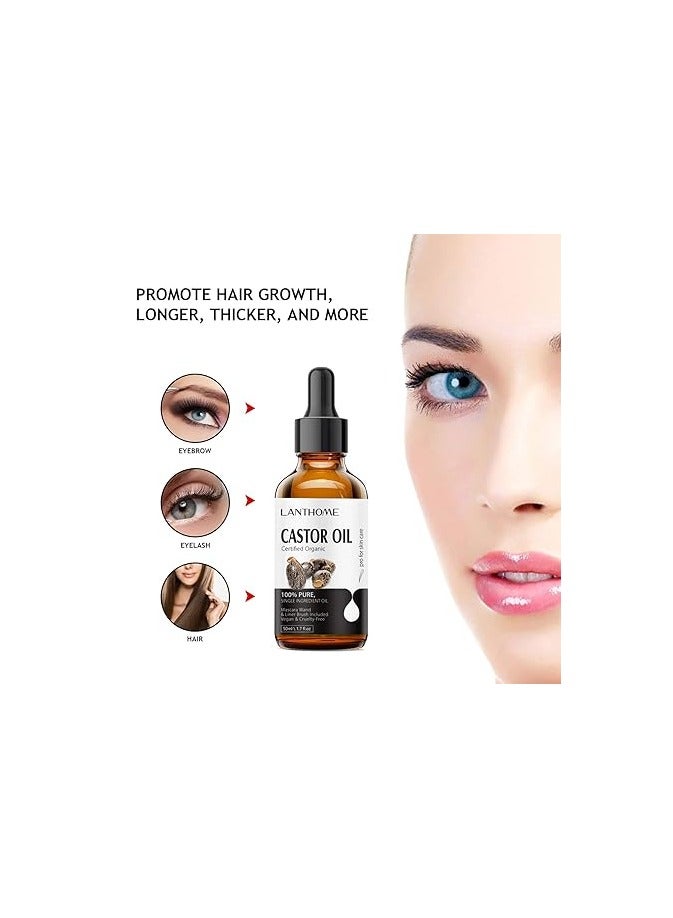 Lanthome castor oil mascara 50ml - Image 2