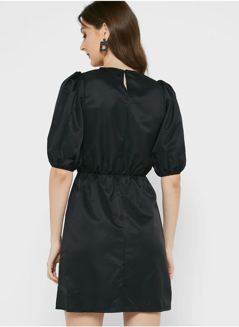 Ginger Solid Smock Dress