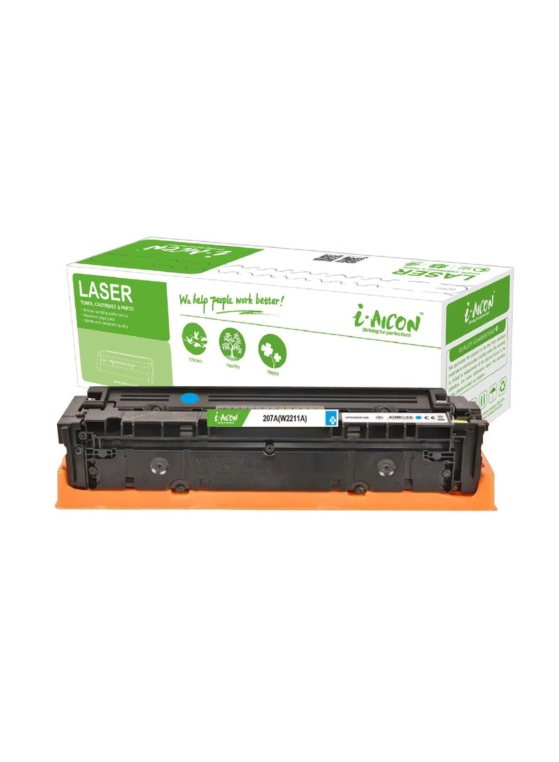 i-AICON ​i-Aicon Compatible Laser Toner Cyan (HP W2211A | 207A) - Image 1