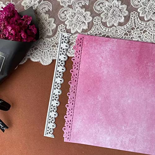 ZbFwmx Metal Cutting Dies 7 Vintage Lace Borders Edge Embossing Stencil Die Cuts for Card Making DIY Scrapbook Album Decoration (7 Lace Edge) - Image 4