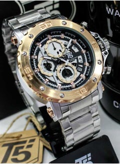 T5 T5 Men's Chronograph Stainless Steel Watch  - Image 3