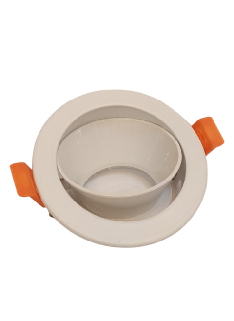 Spot Light Frame GU10  Round Movable  MQTL1126 R75 1- White