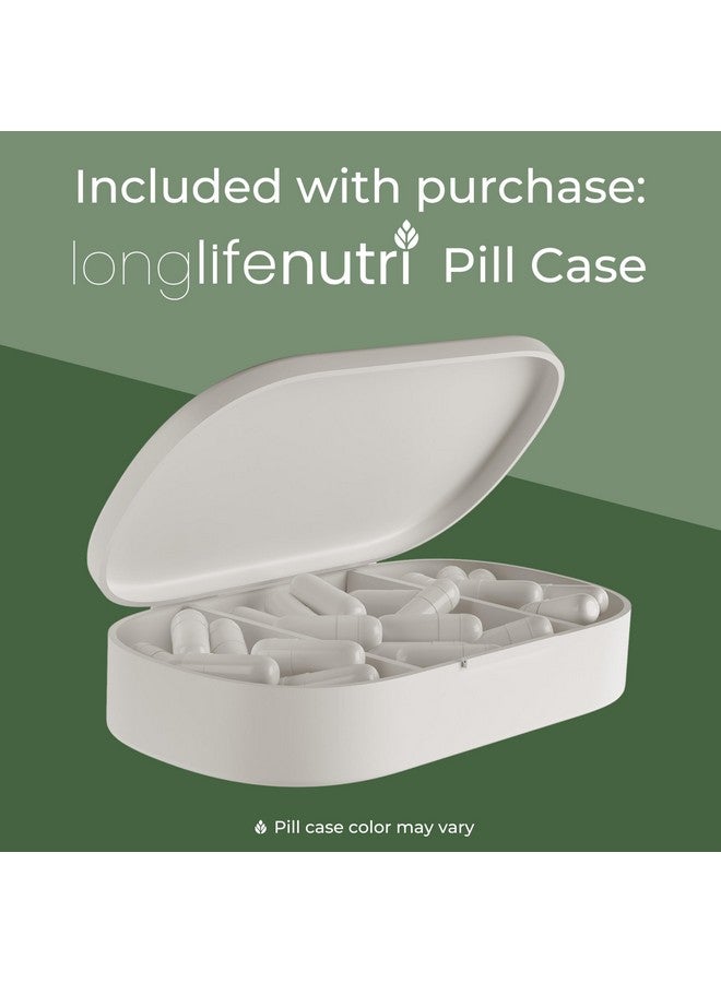 LongLifeNutri Palmitoylethanolamide (Micronized Pea) 400mg - 120 Vegetarian Capsules, Organic Supplement for Discomfort Management, 4-Month Supply, Lab Tested, Made in USA - Image 5