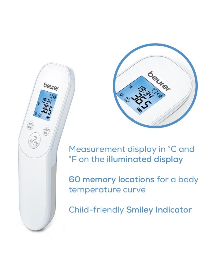 Beurer - FT 85 Non-Contact Infrared Thermometer 3-in-1 Measurement Fever Alarm & Memory Function - Image 1
