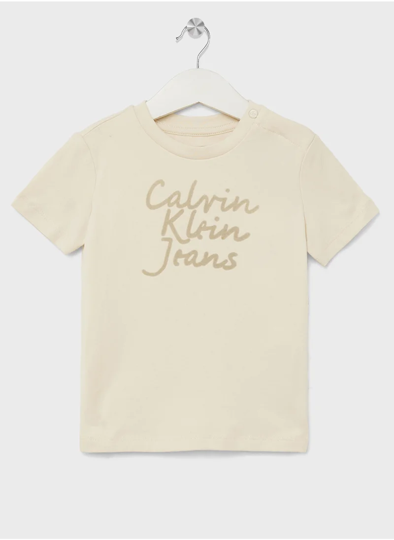 كالفن كلاين جينز Infant Graphic Logo T-Shirt