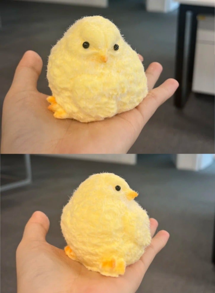 Lullaxx 2pcs soft parent-child chick stress relief toys, fun fidget sensory toys, cute soft squeeze toys, pinch stress relief toys, suitable for adults and children to relieve anxiety, ideal for stress relief, perfect desk accessories - Image 4