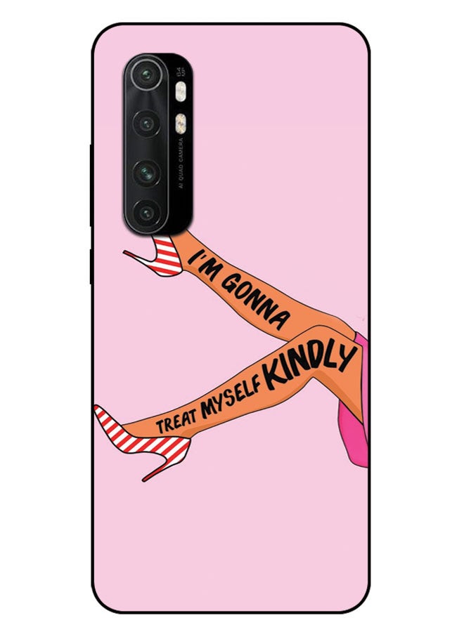 EYE CATCH Printed Protective Case Cover For Xiaomi Mi Note 10 Lite -  Impossible Is A Funny Word - Image 1