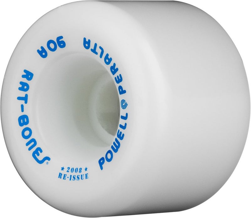 Powell Peralta Powell-Peralta Rat Bones 60mm 90A White Skateboard Wheels (Set of 4) - Image 5