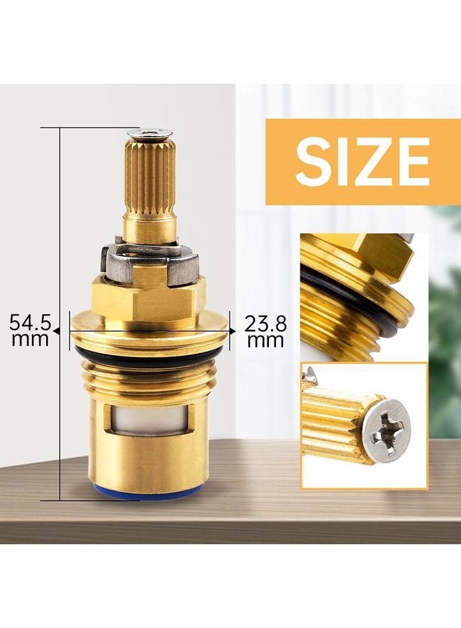 Liberflow 2 Pack Ceramic Valve for Kohler K-GP77005-RP Ceramic Valve, One Size, Rough Plate with Kohler K-GP77006-RP GP77006-rp Ceramic Valve, One Size, Rough Plate - Image 3