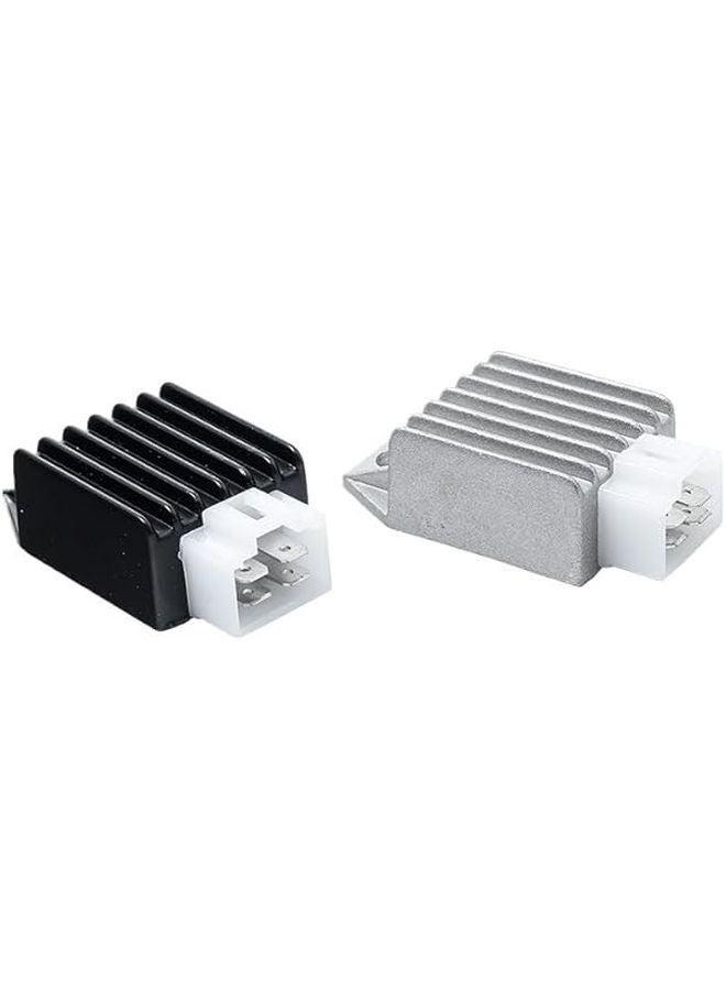 12V 4 Pin Voltage Regulator Full Wave Rectifier for GY6 50 80 125 150CC ATV Moped Pit Bike Motorcycle - Image 2