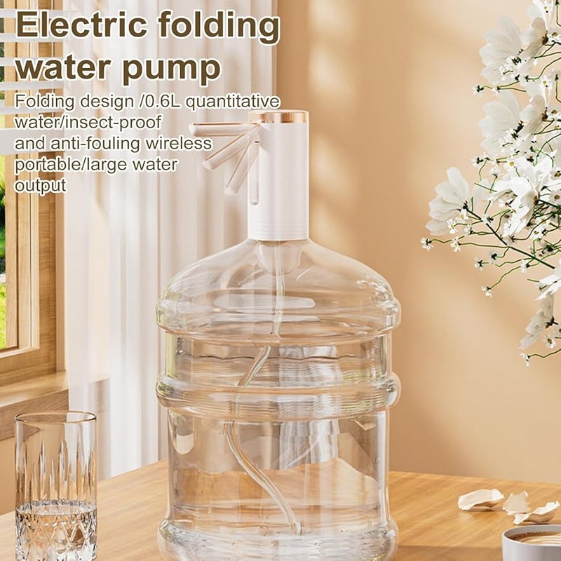 Electric Water Dispenser Pump Portable for Bottle Camping Home Office Safe - Image 4
