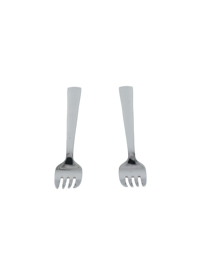 Amefa 2-Piece Moderno 18/10 Stainless Steel Dishwasher Safe Table Fork Silver 4.8 x 22 x 4.8 cm 1923X1VDXCAF2 - Image 1