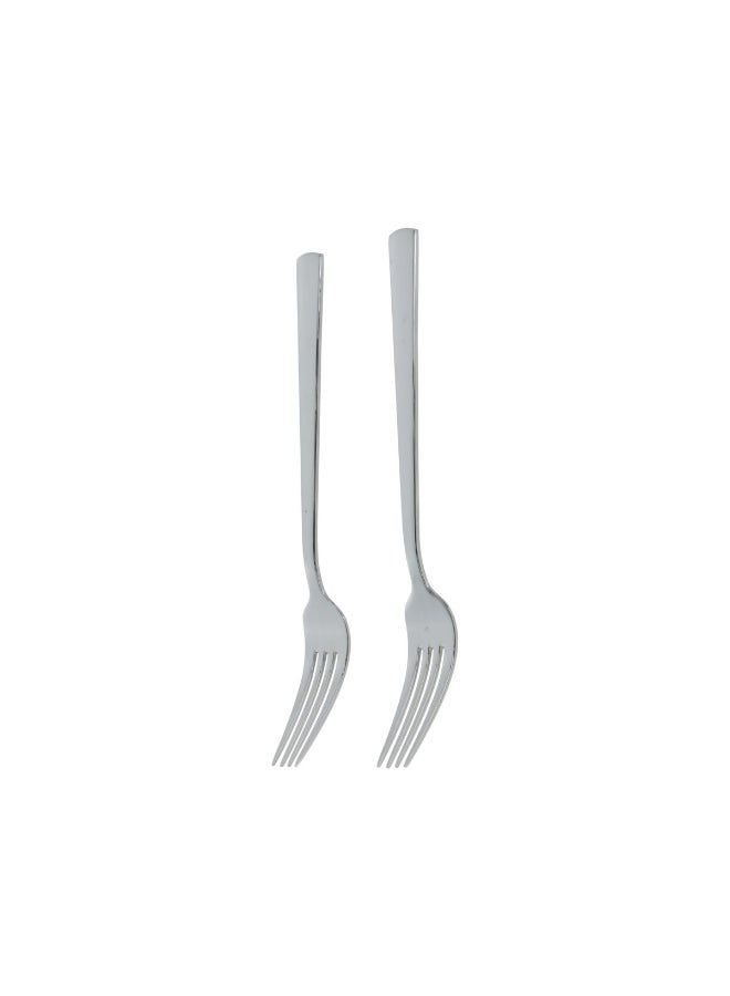 Amefa 2-Piece Moderno 18/10 Stainless Steel Dishwasher Safe Table Fork Silver 4.8 x 22 x 4.8 cm 1923X1VDXCAF2 - Image 2