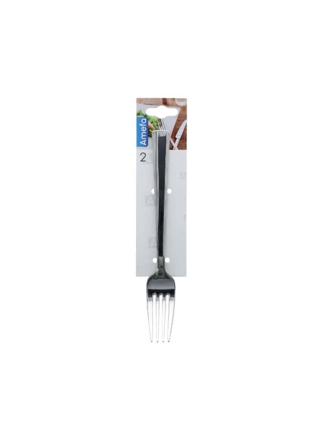 Amefa 2-Piece Moderno 18/10 Stainless Steel Dishwasher Safe Table Fork Silver 4.8 x 22 x 4.8 cm 1923X1VDXCAF2 - Image 3