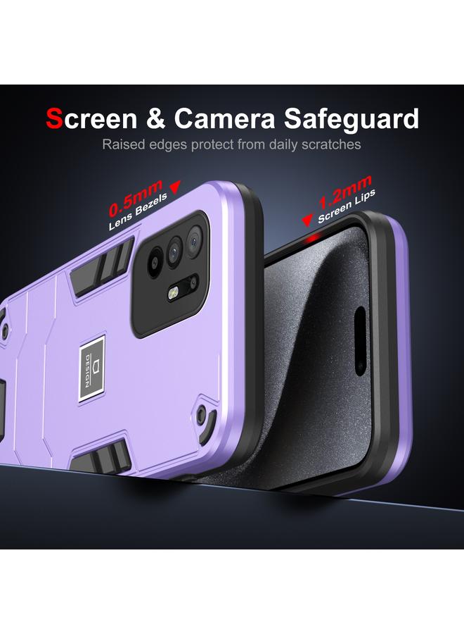 اس-توب جراب لهاتف OPPO F19 Pro+ جراب هاتف 2 في 1 مقاوم للصدمات - Image 2