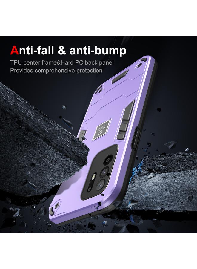 اس-توب جراب لهاتف OPPO F19 Pro+ جراب هاتف 2 في 1 مقاوم للصدمات - Image 3