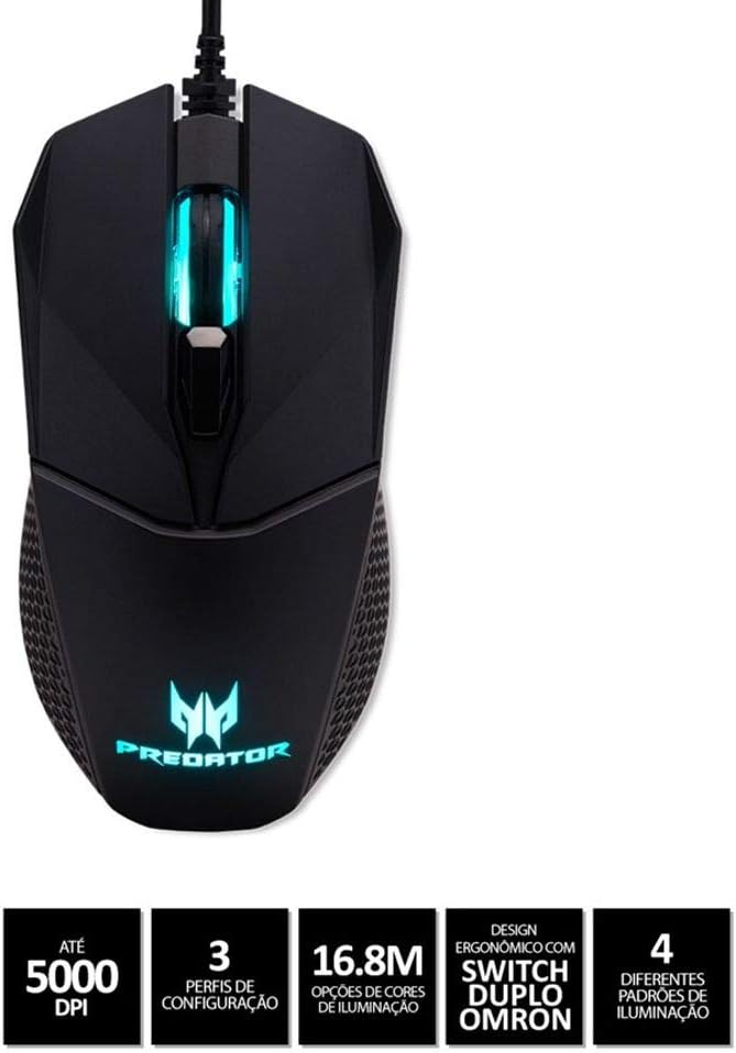 Acer Acer NPMCE11007 Predator Cestus 300 Gaming Mouse - Image 3