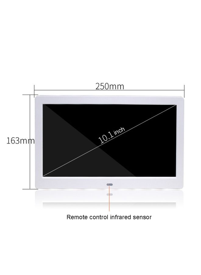 DPF-106 10.1 بوصة صورة رقمية إطار مصابيح الفيديو LED Machine ، المكونات: قابس الاتحاد الأوروبي (أسود) - Image 3