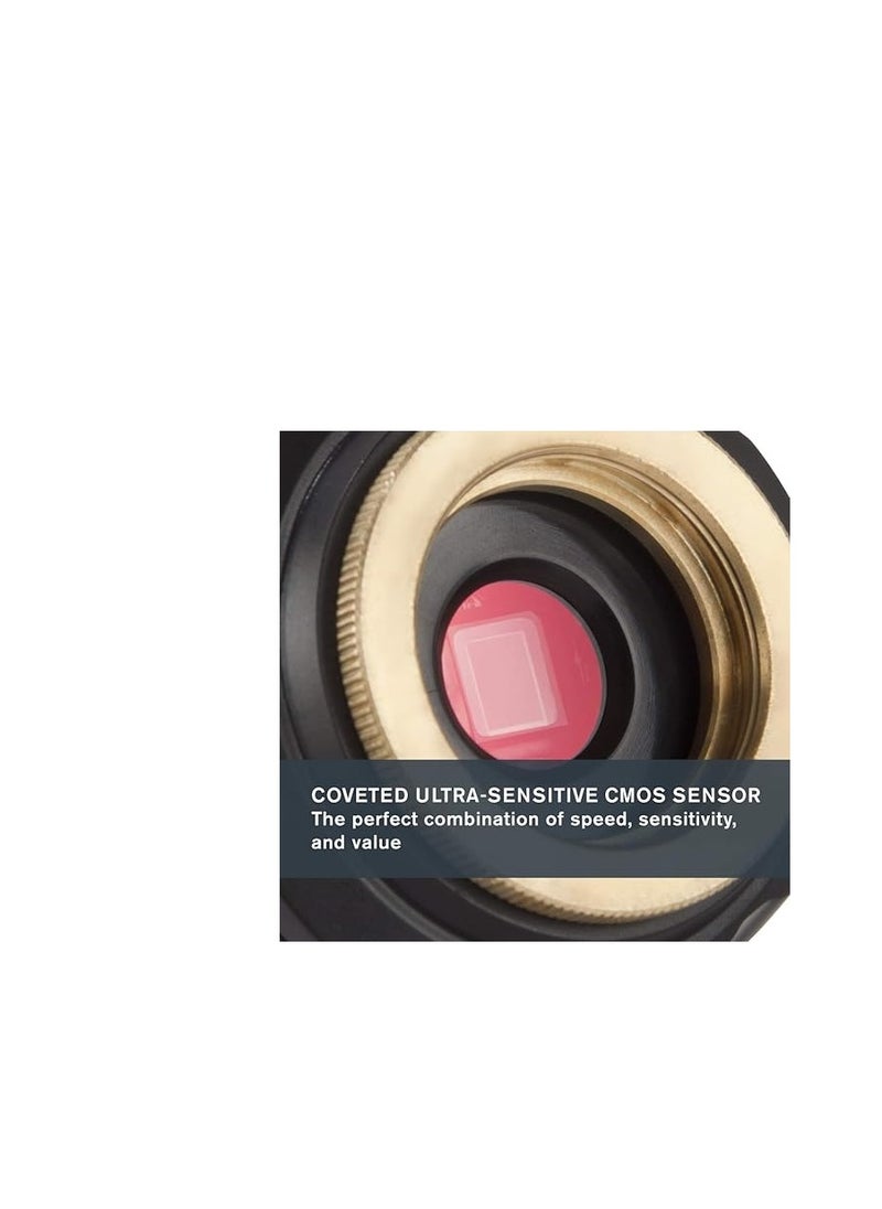 سلسترون كاميرا سيليسترون NexImage Burst Color لتصوير النظام الشمسي لعلم الفلك للقمر والكواكب، كاميرا 1.2 ميجابكسل للتصوير الفلكي عالية الدقة وحساسة للغاية على مستشعر أشباه الموصلات AR0132 CMOS  - Image 3