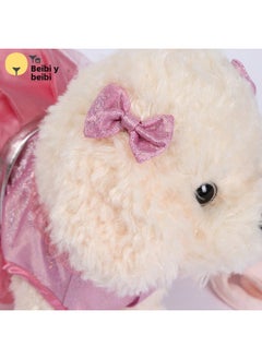 Generic Personalized Electric Rope With Sunglasses Puppies Children Love Gifts Can Sing Walking Pet Toys-Color:JM-1935 Pink-Specifications:Rechargeable Battery + Charging Box  - Image 5
