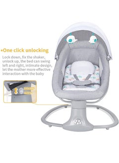 Gonice 3-In-1 Baby Electric Adjustable Rocking Chair, Swing With Remote Control  - Image 4