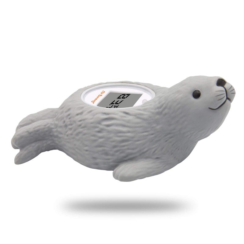 Doli Yearning Upgarde Digital Baby Bath LCD Thermometer |Kids' Bathroom Safety Products|Water Thermometer Infant Seal Shape|Floating Toys Temperature - Image 1