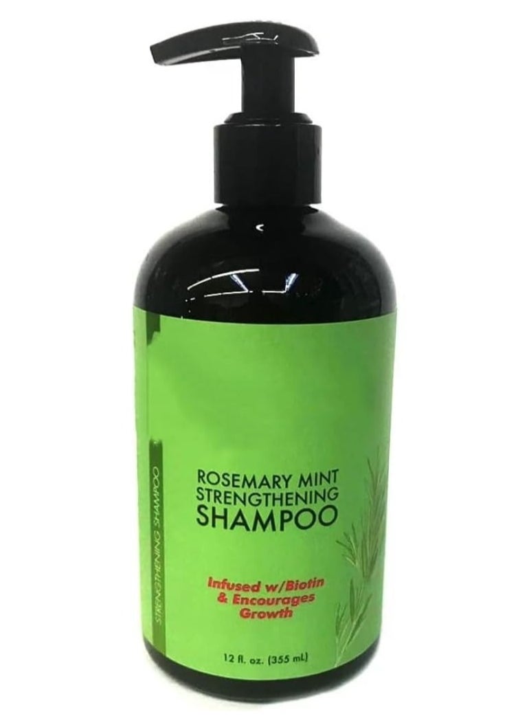 DubaiGallery - Organic Rosemary Shampoo, Conditioner, Mask Hair Growth Oil Combo Set of 4 - infused with Biotin fot Strong Healthy Hair Growth. - Image 1