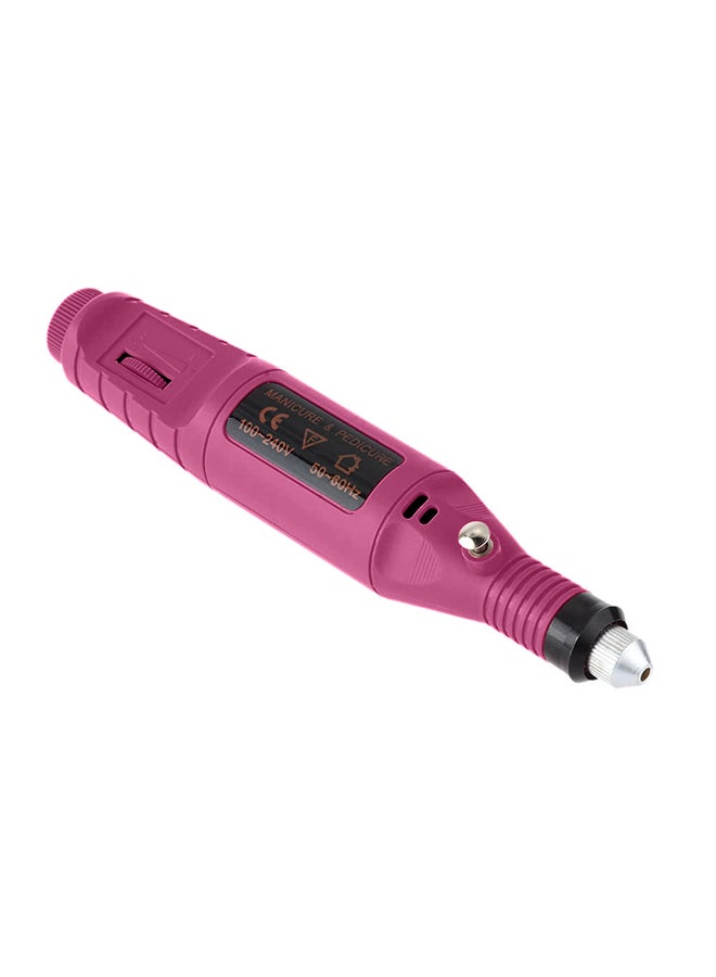 Electric Nail File Drill Machine Pink/Black - Image 3