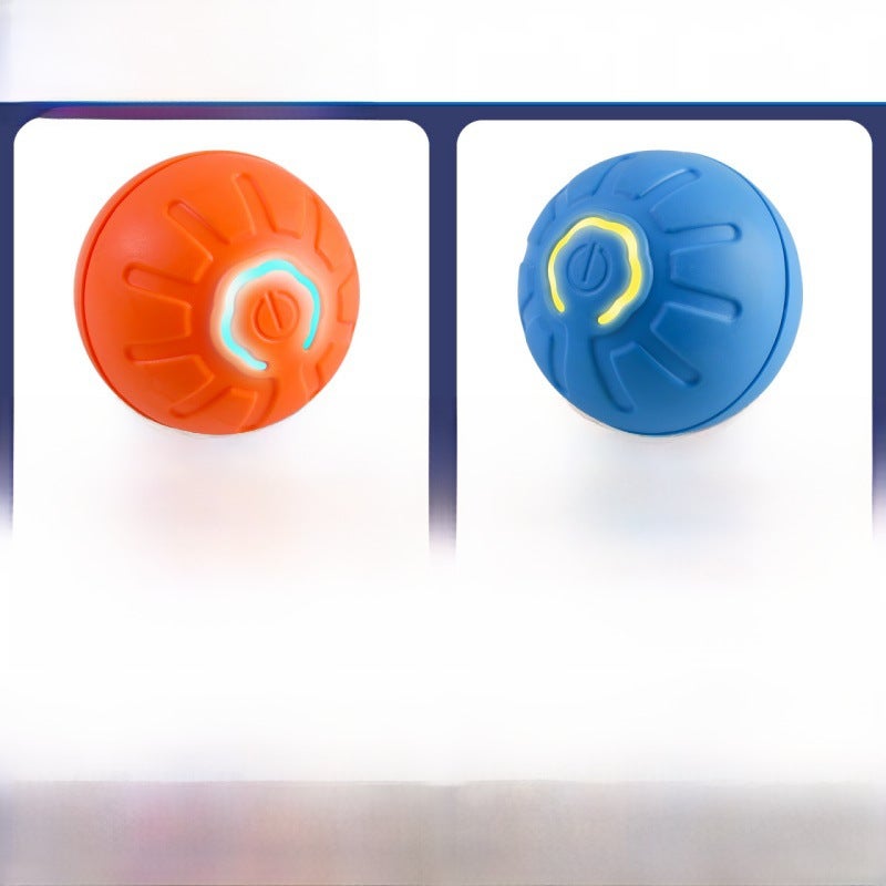 Gravitational jumping ball dog toy bite-resistant ball automatic dog tease artifact self-hi to relieve boredom pet electric puppy toy(Blue) - Image 2