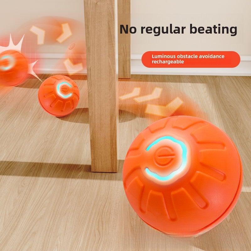 Gravitational jumping ball dog toy bite-resistant ball automatic dog tease artifact self-hi to relieve boredom pet electric puppy toy(Blue) - Image 4