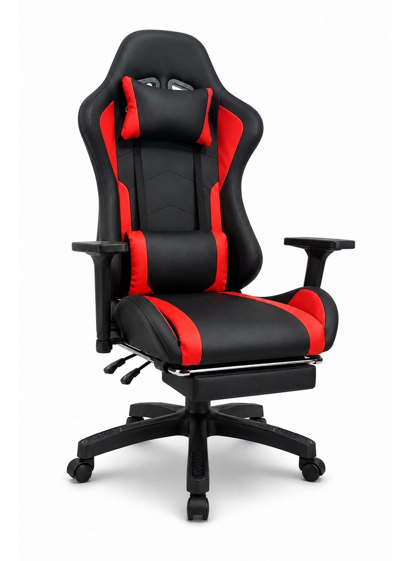 FUOE Gaming Chair—High-back ergonomic computer chair with lumbar support; video game chair with 3D adjustable armrests and 160° recline, suitable for office, home, and gaming. - Image 1