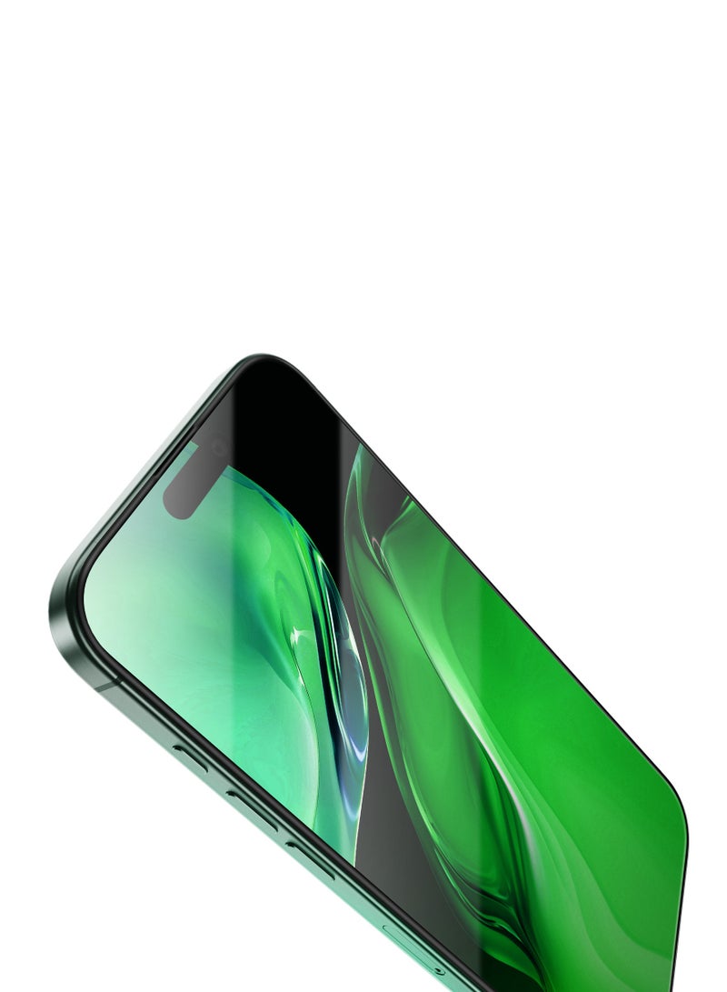 GREEN LION iPhone 16 Plus Screen Protector / 3D Silicone Plus High-Definition Edge Glass / Anti Scratch / Anti Fingerprint / Grease Resistance / Bubble Free / Ultra Hardness / Highly Responsive - Clear - Image 4