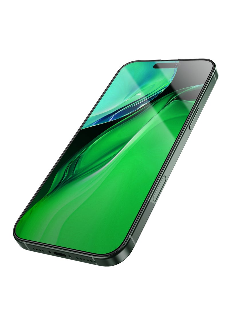 GREEN LION iPhone 16 Plus Screen Protector / 3D Silicone Plus High-Definition Edge Glass / Anti Scratch / Anti Fingerprint / Grease Resistance / Bubble Free / Ultra Hardness / Highly Responsive - Clear - Image 2