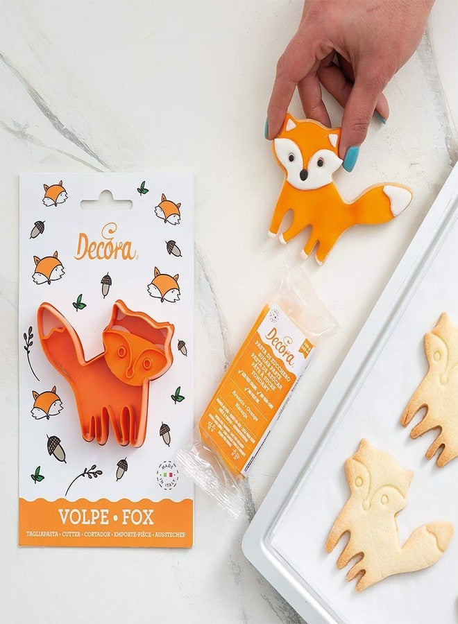 DECORA 0255051 Fox Plastic Cookie Cutter, Plastica - Image 3