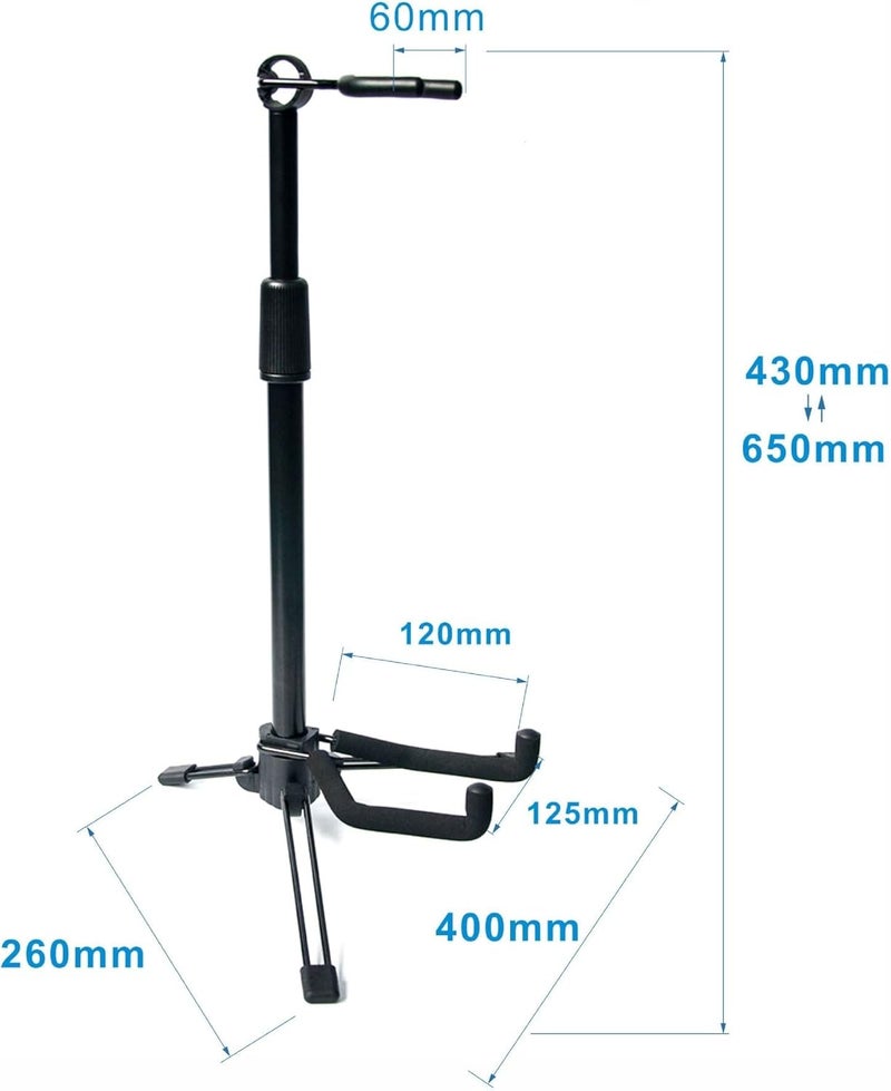Koldot Foldable Instrument Stand for Violin, Ukulele, Guitar, Banjo & Mandolin - Image 1