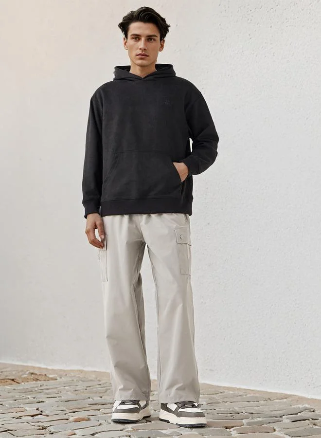 STARTER Starter Men Logo Print Polyester Blend Hoodie