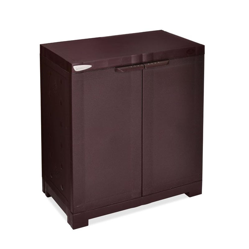NILKAMAL Nilkamal Freedom Mini 09 FMSC09 Shoe Rack Plastic Cabinet 3Year Warranty with Dustproof Door Shoe Rack for Home Chappal Stand for Home Indoor Outdoor Shoes Rack Plastic with Door - Image 5