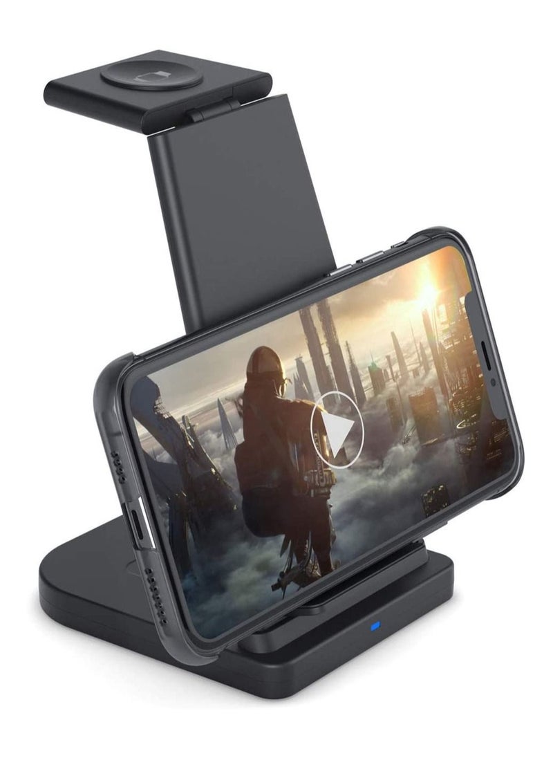 XICEN 15W 3 in 1 Wireless Charging Station Apple  - Image 5