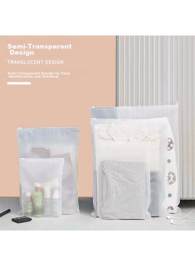 NOLANSEND Nuolanshendi Travel Storage Bags, Item Storage Bags, 40*50cm Travel Clothes Self-sealing Bags, Sealing Bags, 10-piece Set - Image 2