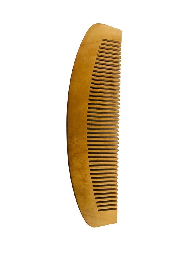 Santarms wooden neem comb for women men hair growth with wide wood tooth combs brush bamboo mens wodden combo set anti dandruff - mini comb for beard (Qty: 01) - Image 4